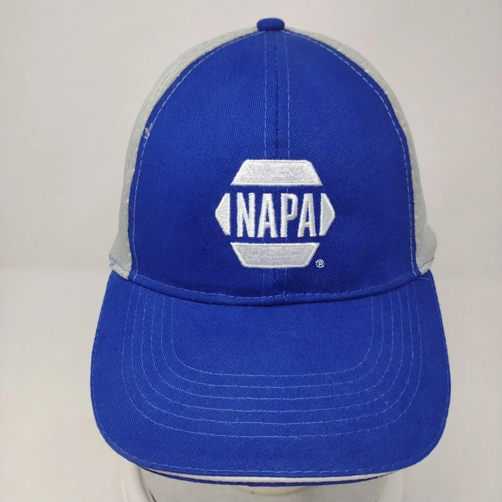 NAPA Intrepid Fallen Heroes Fund Strapback Hat Blue OSFA Adjustable Embroidered